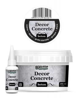 Beton dekorační 250 ml HRUBÝ PRÁŠEK