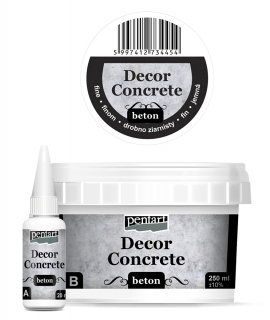 Beton dekorační 250 ml JEMNÝ PRÁŠEK