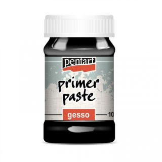 Gesso černá krycí akrylová barva 100ml