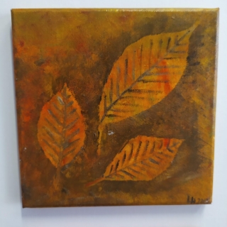Podzimní trilogie II 20x20 cm