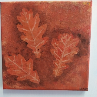 Podzimní trilogie I 20x20 cm