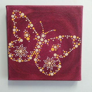 Motýl 20x20 cm