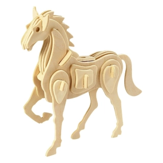 3D dřevěný model - Kůň