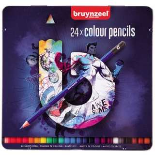 Sada uměleckých pastelek Bruynzeel 24ks