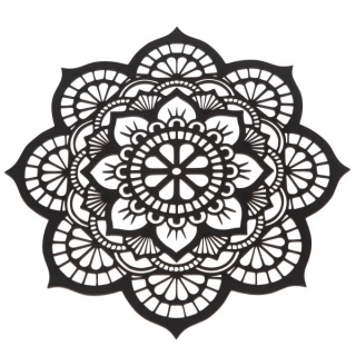 Dekorace na zeď - mandala