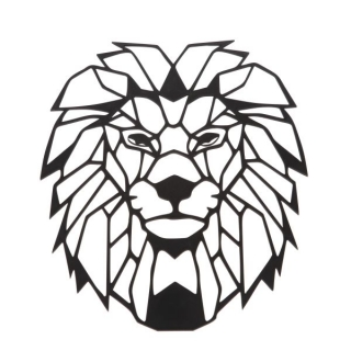 Dekorace na zeď - lev