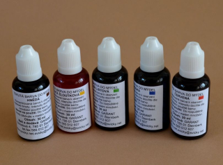 Tekutá barva do mýdel 30ml