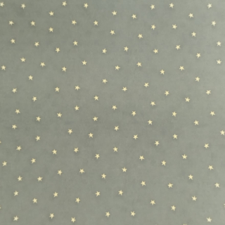 Papír - Žluté hvězdy na zeleném - 30,6x30,6 cm
