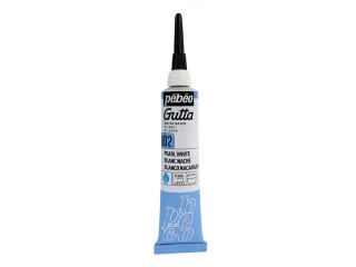 Kontura na textil 20ml Pébéo bílá 