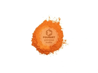 Metalický prášek ORANŽOVÝ - pigment do licí pryskyřice