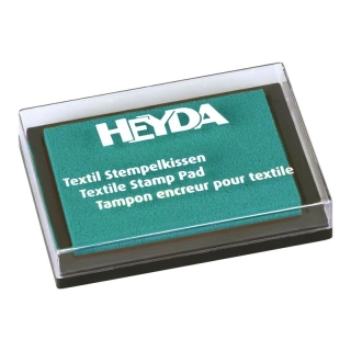 Razítkovací barva na textil Heyda tyrkys