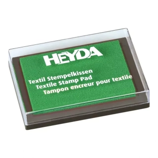 Razítkovací barva na textil Heyda zelená