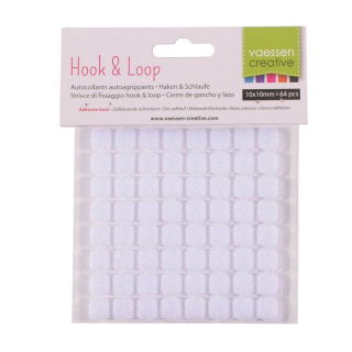 Suchý zip - čtverečky 1,5x1,5cm