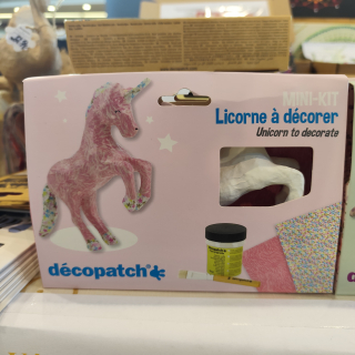 Zvířátko na decoupage - jednorožec