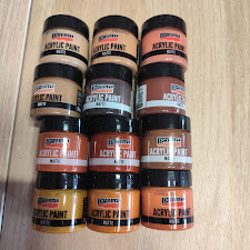 Akrylová barva Pentart 50ml -8- hnědé odstíny