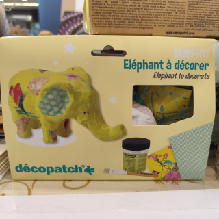 Zvířátko na decoupage - slon