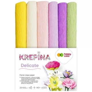 Krepový papír sada -  delicate