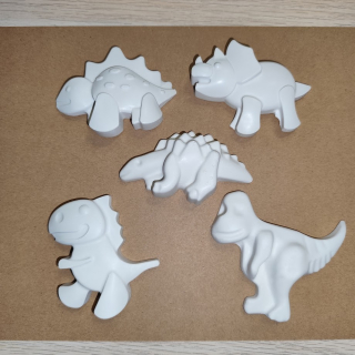 Dinosauři 5ks - sada odlitků