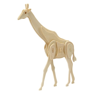 3D dřevěný model - Žirafa