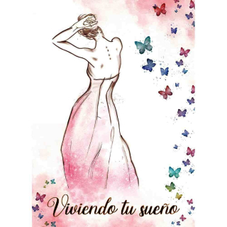 Rýžový papír A4 - Žít svůj sen