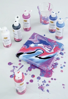 Naředěné barvy na pouring Solo Goya 80ml