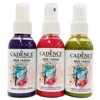 Barva na textil ve spreji Cadence